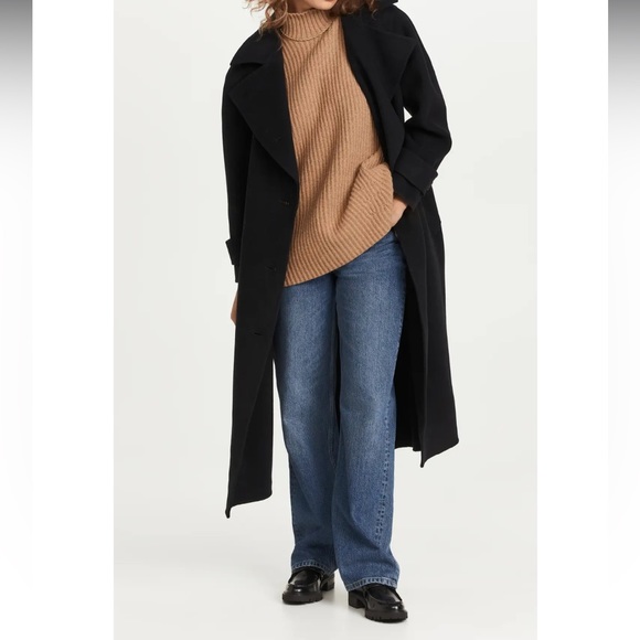 MACKAGE THEA BLACK S - BRAND NEW LADIES WOOL COAT - Picture 8 of 10